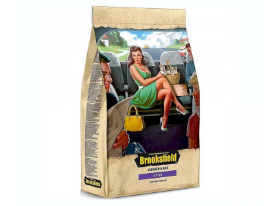 Сухой Корм Brooksfield (Бруксфилд) Low Grain Kitten Для Котят Курица и Рис 2кг 5660101 