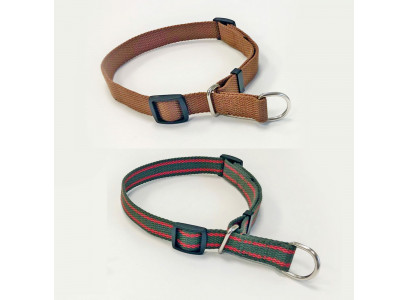 Ошейник-Удавка Для Собак Мелких и Средних Пород Brava (Брава) №20 Брезент с Фиксатором Арт1008 Микс
