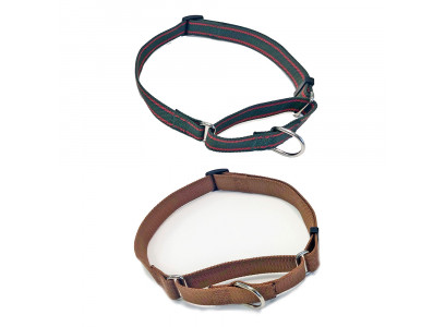 Ошейник-Мартингейл Для Собак Мелких и Средних Пород Brava (Брава) №25 Брезент Арт1016 Микс