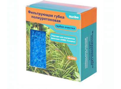 Губка Naribo (Нарибо) Rf-0006 Compact Грубой Очистки Rf-0006 Синяя 