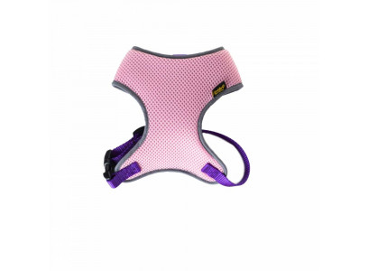 Шлейка Pride (Прайд) Fit S Из 3d Сетки 20000229 Розовый Шея 28см Грудь 34-45см