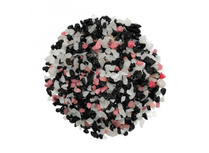 Грунт Zoo One (Зоо Уан)  Ночной Снег 2-5мм Природный Крашеный 1кг 15-0623 