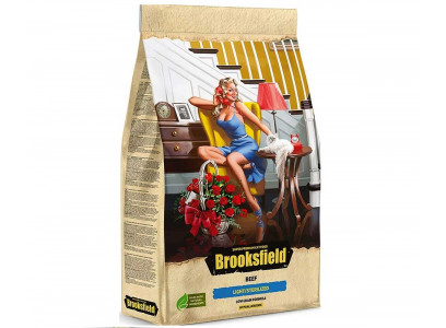 Сухой Корм Brooksfield (Бруксфилд) Low Grain Adult Cat Light/Sterillized  Для Стерилизованных Кошек и Для Кошек с Избыточным Весом Говядина и Рис 2кг 5660161 