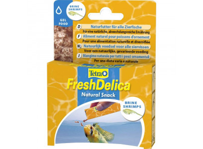 Лакомство Tetra (Тетра) Freshdelica Brine Shrimps Желе Сушеной Креветки 48г 768673 