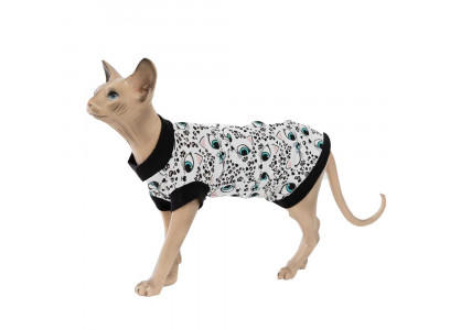 Футболка Osso Fashion (Оссо Фешн) Для Кошек Р.M Глазки Фк-1029