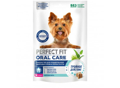 Лакомство Perfect Fit (Перфект Фит) Для Собак 90г Говядина Здоровье Полости Рта (1*12) 