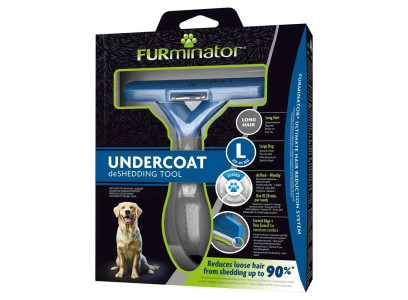 Фурминатор Furminator L для Крупных Собак с Длинной Шерстью 