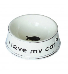 Миска №1 Мкр1291 Керамическая I Love My Cat 190мл 12,5*5см