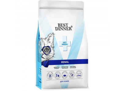 Сухой Корм Best Dinner (Бест Диннер) Vet Profi Renal Для Кошек При Болезни Почек 1,5кг 75104 