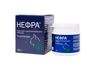 Нефра Комплекс Дополнительного Питания Фосфатбиндер 120г Ветфарм