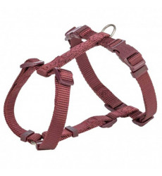 Шлейка Trixie (Трикси) Premium H-Hamess S-M 42-60см/15мм 203331, Сангрия