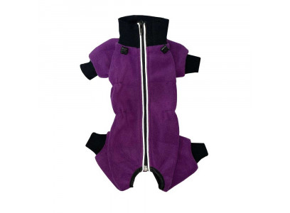 Комбинезон Osso Fashion (Оссо Фешн) Для Собак Флис На Молнии Р.40 Сука, Фиолетовый Кфц-1013