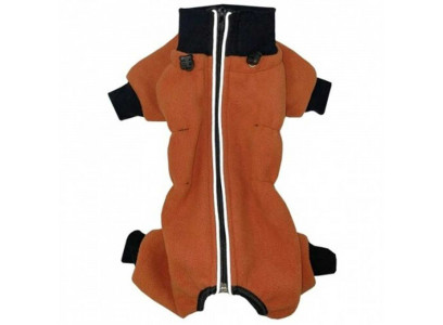 Комбинезон Osso Fashion (Оссо Фешн) Для Собак Флис На Молнии Р. 40 Кобель, Оранжевый Кфц-1020