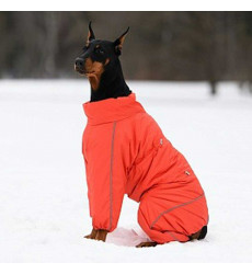 Комбинезон Osso Fashion (Оссо Фешн) Для Собак Утепленный Синтепоном Р 50 2 Девочка Мандарин Кбз 1032