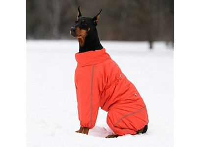 Комбинезон Osso Fashion (Оссо Фешн) Для Собак Утепленный Синтепоном Р 50 2 Девочка Мандарин Кбз 1032