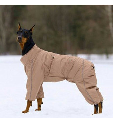 Комбинезон Osso Fashion (Оссо Фешн) Для Собак Утепленный Синтепоном Р 55 1 Мальчик Капучино Кбз 1072