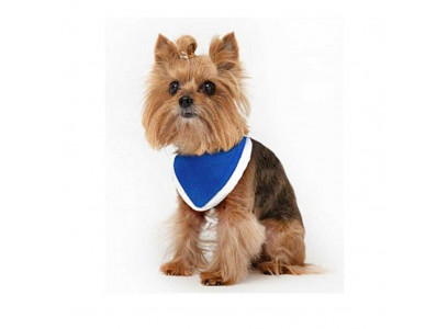 Косынка Osso (Оссо) Новогодняя Из Велюра Р. S, Синяя Кнв-1004