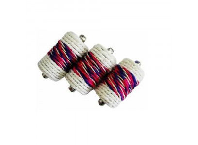 Игрушка Уют Катушка 6,3см, Сизаль