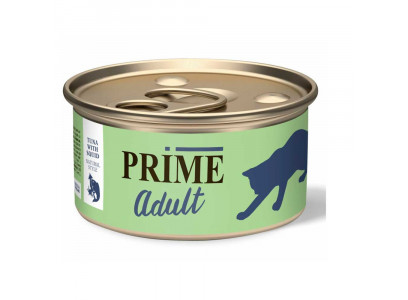 Консервы Prime (Прайм) Для Кошек Тунец в Собственном Соку 70г   