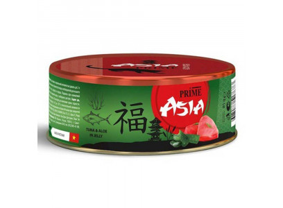Консервы Prime (Прайм) Для Котят Asia Тунец и Алоэ в Желе 85г  