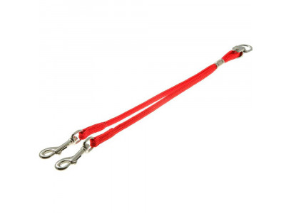 Сворка Регулируемая V.I.Pet (Випет) с Вертлюгом 8Мм Лента-Чулок Красная 79-0029 8.1951