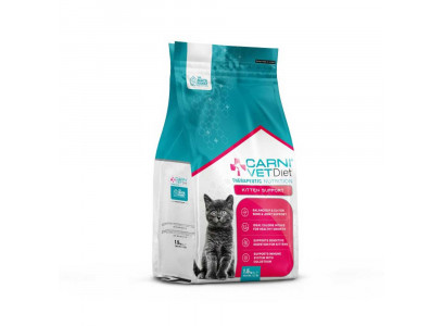Сухой Корм Carni Vd Kitten Support  Для Котят с Нарушением Развития и Проблемами ЖКТ 1,5кг 