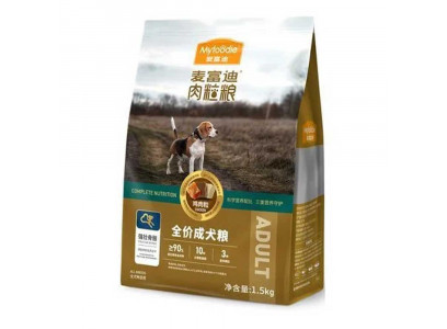 Сухой Корм Myfoodie (Майфуди) Mg Hair Care Для Собак Уход За Шерстью Кусочки Курицы 1.5кг 