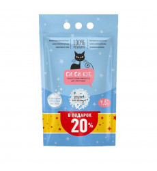 Наполнитель Силикагель Сисикэт 4,6л П/М Пакет