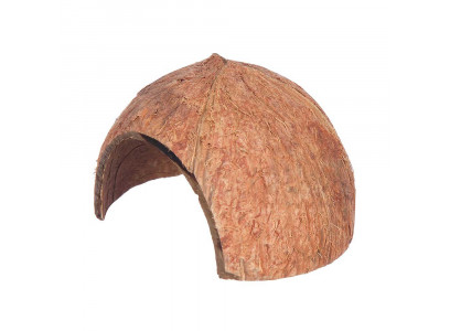 Декорация Gloxy (Глокси) Кокосовая Скорлупа Gl-087064 10*10*7см Природная