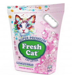 Наполнитель Fresh Cat (Фрэш Кэт) Силикагелевый Утренняя Свежесть, 2кг/5л