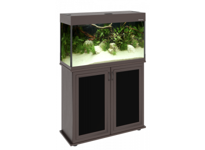 Аквариумный Комплекс Aquaplus (Акваплюс) Lux Led П120 Венге 105л, 2-Дверки Мдф Со Стеклом А18912/218530 