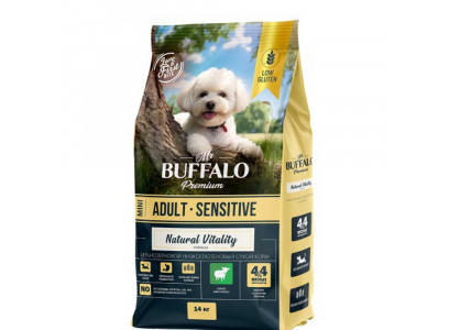 Сухой Корм Mr.Buffalo (Мистер Буффало) Adult Mini Для Собак Мелких Пород Ягненок 14кг