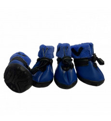 Сапожки Pet FAshion (Пет Фешн) Для Собак Эко Вуди, Р.3, Синий, Мех