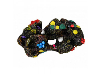 Камень Большой с Цветными Раковинами (Едк006) Msw-119 Abc-C/3*6 18*12*8.5см 27.15.966