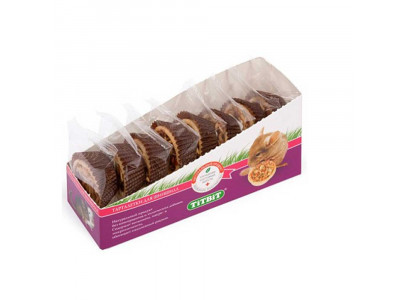 TiTBiT (Титбит) Лакомство Тарталетки с Клюквой, Тыквой Для Шиншилл 8шт 