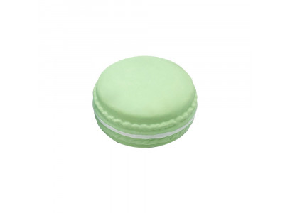 Игрушка №1 Макарун Зеленый с Пищалкой, Латекс, 6см Лс301