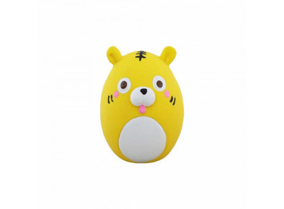 Игрушка №1 Тигренок Желтый С Пищалкой, Латекс, 6см Лс312