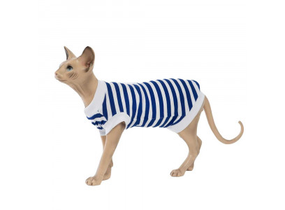 Футболка Osso Fashion (Оссо Фешн) Для Кошек Р.M Тельняшка Фк-1017