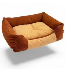 Лежанка Pride (Прайд) Fresh Прямоугольная, Цвет Терракотовый/Пудровый 60*50см 10016541