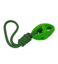 Игрушка Dogman (Догмэн) Мячик Регби На Канате 16см