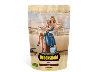 Сухой Корм Brooksfield (Бруксфилд) Для Кошек Крупных Пород Low Grain Adult Cat Large Индейка и Говядина 400г  5660180 