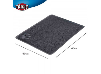 Коврик Trixie (Трикси) Для Кошачьего Туалета, Пвх, 40*60 См, Антрацит 40382 
