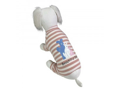 Комбинезон Pet Fashion (Пет Фешн) Для Собак Три Щенка Бежевый Р.S