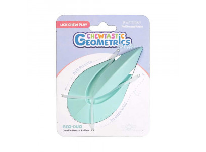 Игрушка Petdreamhouse (Петдримхаус) Для Собак Интерактивная Geo-Duo, Натуральный Каучук, Мятный Pdhx5702 