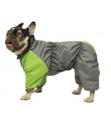 Комбинезон Gamma (Гамма) Демисезонный Французский Бульдог Р M 41*74см Серо-Салатовый 12212151