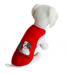 Майка Pet FAshion (Пет Фешн) Dog On Line Р S Красная