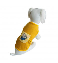 Майка Pet FAshion (Пет Фешн) Заяц Р Xxl Карман Горчичная