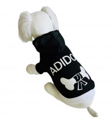 Футболка Pet Fashion (Пет Фешн) Adidog Р M Капюшон Черный