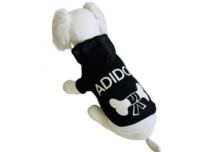 Футболка Pet Fashion (Пет Фешн) Adidog Р Xl Капюшон Черный