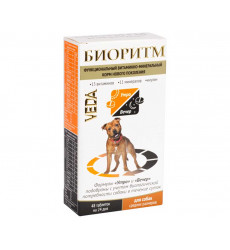 Витамины Для Собак Средних Пород Биоритм 48таб VEDA